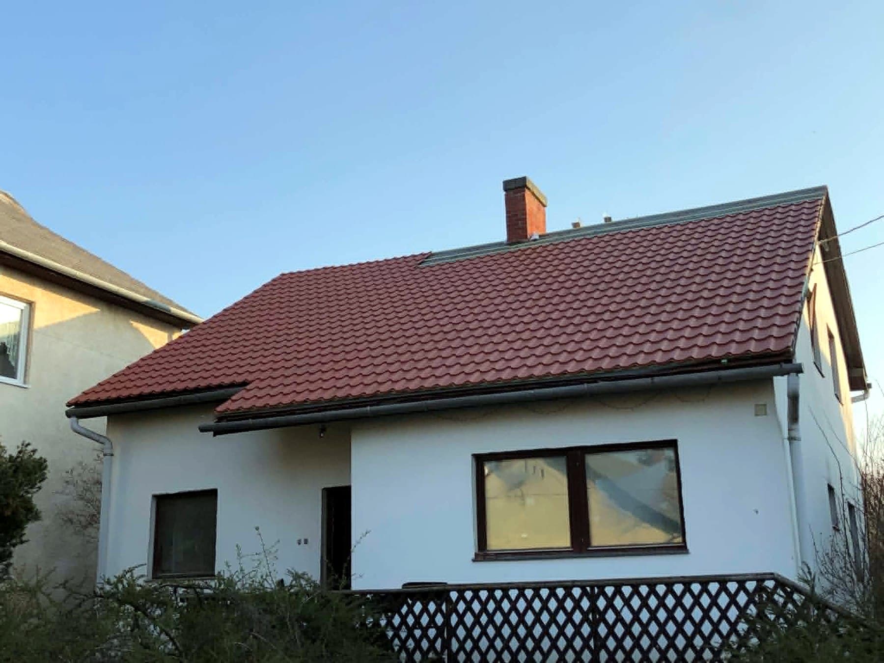 Tetőfelújítás után